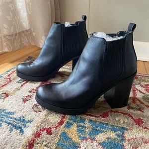 Sam & Libby Lug Sole Heeled Boots